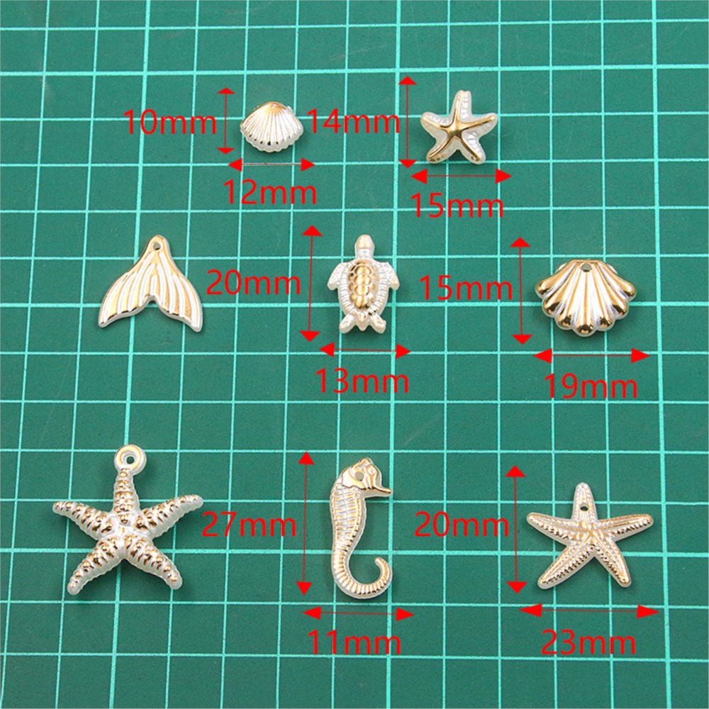 30/50g Mix Random Summer Starf - Resin Crafts Diy ulasan dan harga