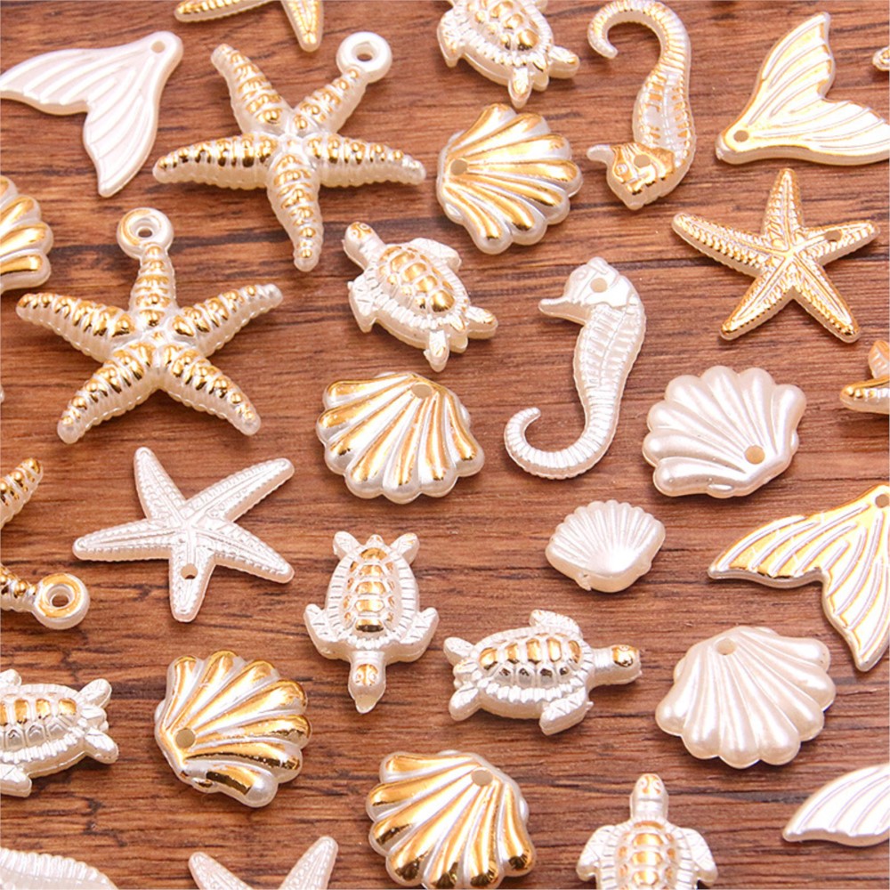 30/50g Mix Random Summer Starf - Resin Crafts Diy ulasan dan harga