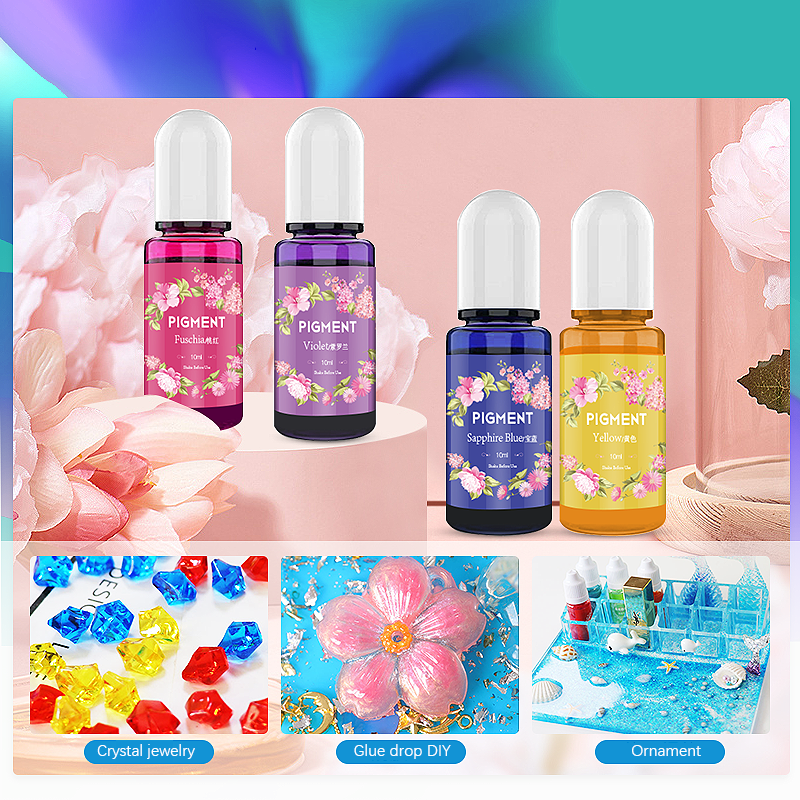 A Set Ink Alcohol Resin Pigmen - Resin Dye Alcohol ulasan dan harga
